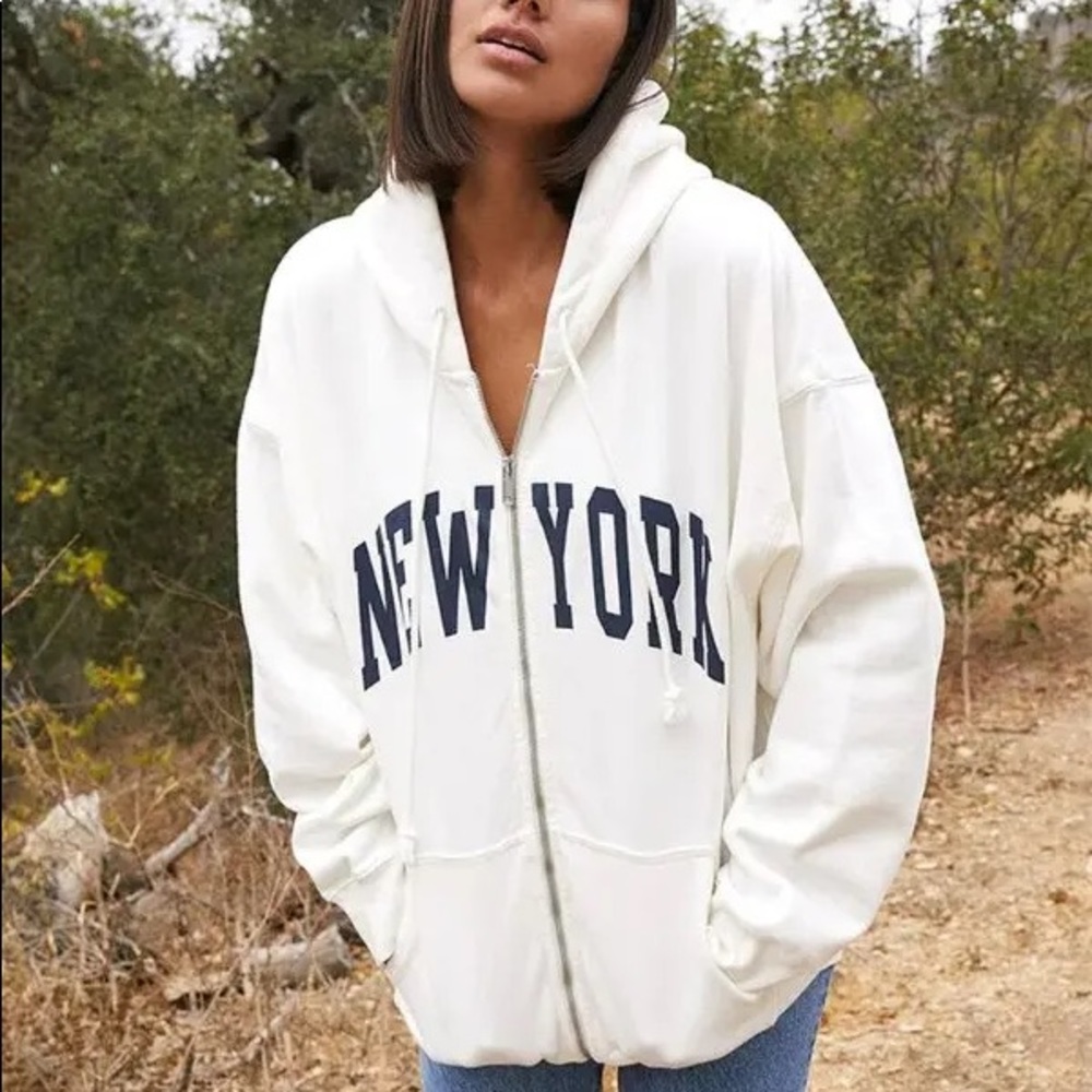 Pacsun John Galt New York zip up hoodie